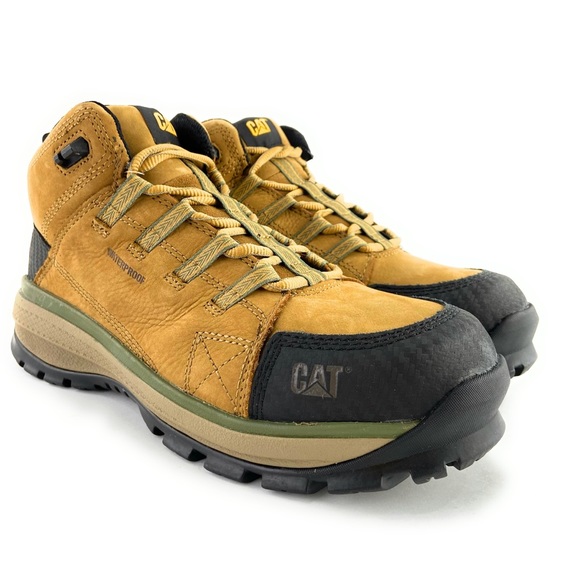 Caterpillar Men's Utilize WP Alloy Toe Sand Boots - Picture 4 of 9